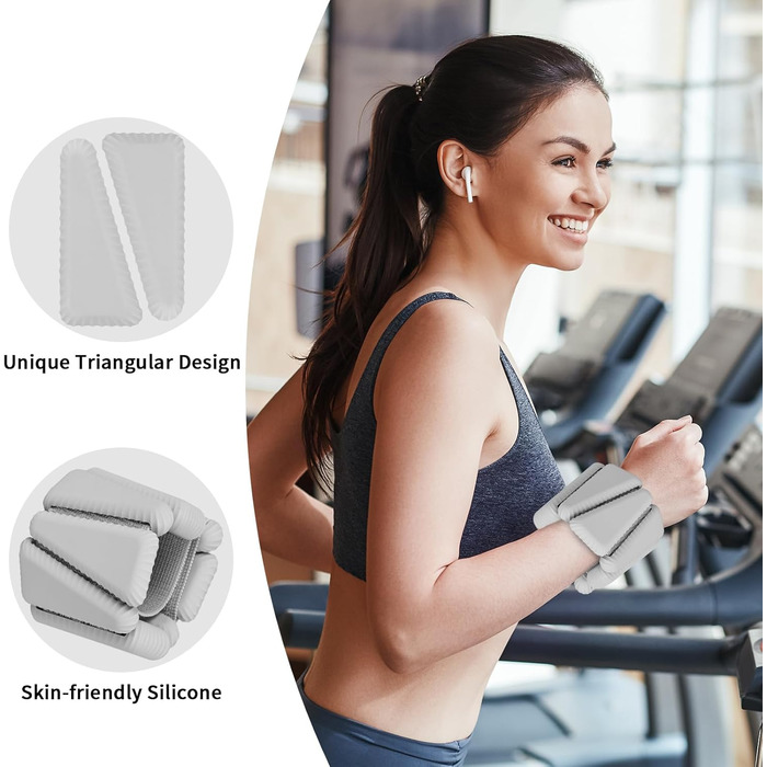 Набір кишенькових вагів KOOOGEAR (2 шт.) для фітнесу, бігу, тренувань (0,5 кг * 2)