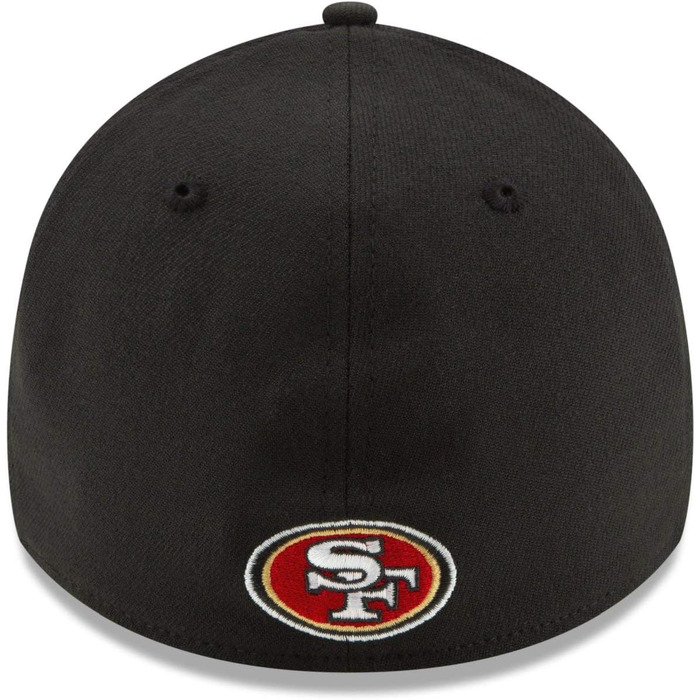 Кепка New Era 39Thirty Stretch-Fit NFL San Francisco 49ers чорна (S-M)