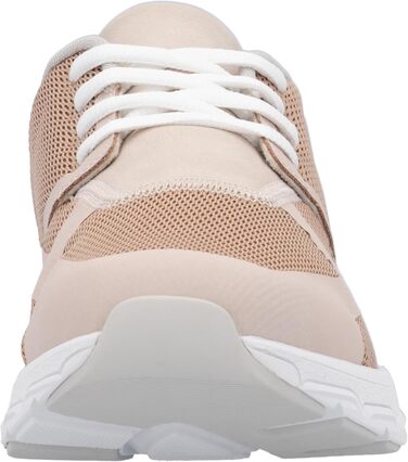 Кросівки Rieker білі жіночі повсякденні низькі, 39 EU, рожеві деталі (31)