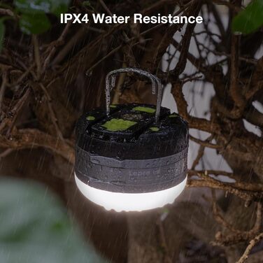 LED кемпінговий ліхтар, перезаряджуваний пошуковий прожектор, портативний та зручний, з гачком, 3 режими яскравості, регульований, аварійне освітлення для відключень електроенергії, походів, кемпінгу, надзвичайних ситуацій