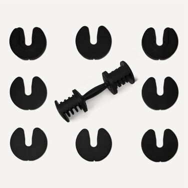 Штангі з регулюванням ваги Amazon Basics 12 кг