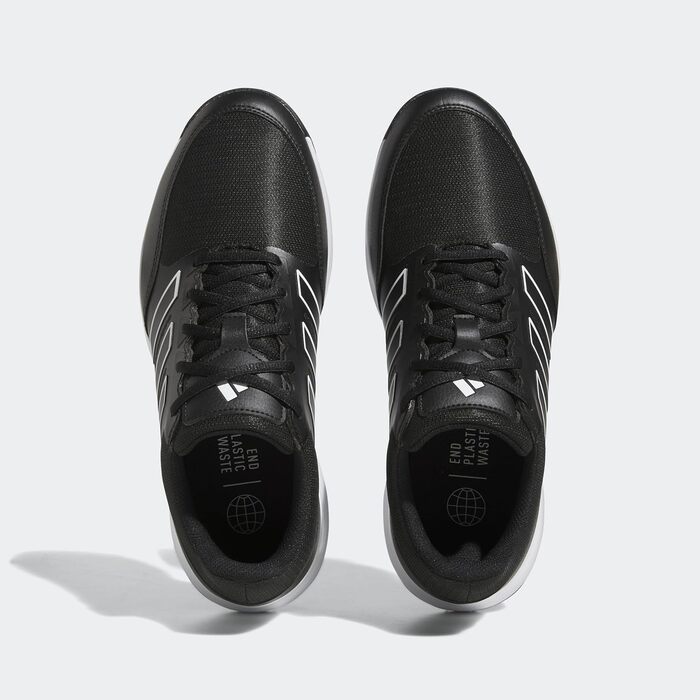 Чоловічі гольф-туфлі Adidas Tech Response 3.0 Wide (46 2/3 EU, чорний/білий)