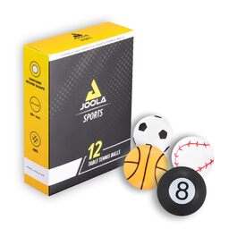 Набір для пінг-понгу JOOLA 42177: м'ячі для тренувань, 40 мм, 3 зірки