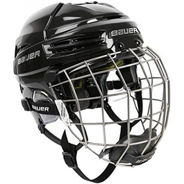 Хокейний шолом BAUER RE-AKT 100 Combo для дітей, червоний