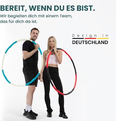 Hula Hoop KIANA SPORTS для схуднення, 1.2 кг, турецький, з масажними хвилями, сумка та план тренувань