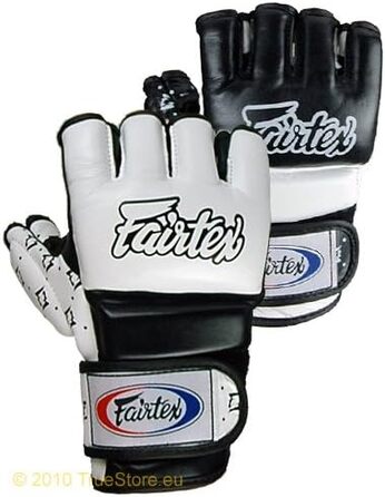 Боксерські рукавички Fairtex MMA Super Sparring FGV17, білі/чорні, XL