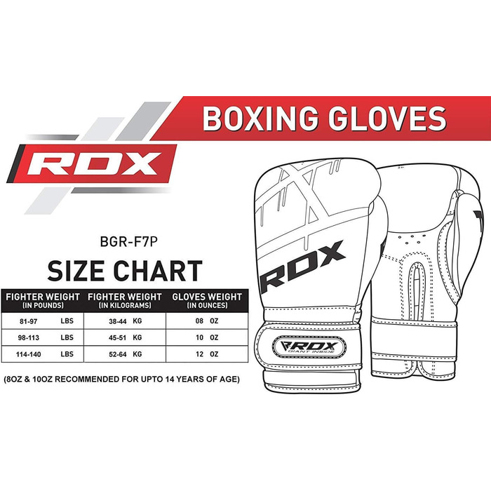 Боксерські рукавички RDX для жінок, бокс, муай-тай, кікбоксинг, спаринги, шкіра Maya Hide, рожеві, 8, 10, 12 Oz