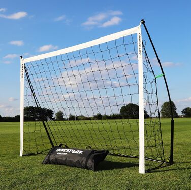 Футбол ворота QUICKPLAY KICKSTER портативні 150x100 см для дітей та дорослих - швидкозбірні вуличні ворота з сумкою