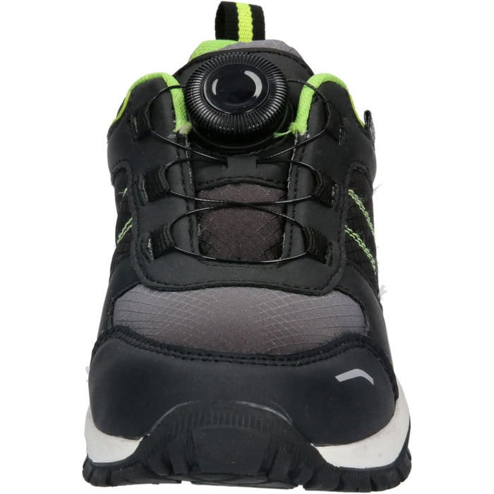 Дитячі трекінгові черевики Lico Akima для хлопчиків та дівчаток, 29 EU, чорно-сірий, лимонний акцент