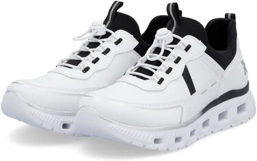 Жіночі сліпони Rieker M6062 білі комбіновані, розмір 39 EU