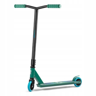 Трюковий самокат Soke GO! Легкий 2,9 кг ABEC-9 Stunt, зелено-блакитний