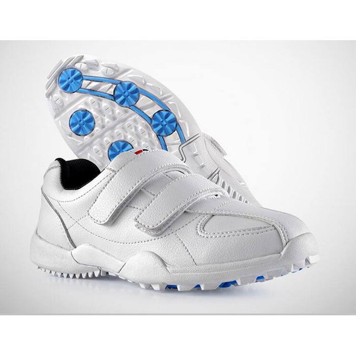 Жіночі гольф-туфлі PGM водонепроникні, без шипів, на липучці (39 EU, білі)