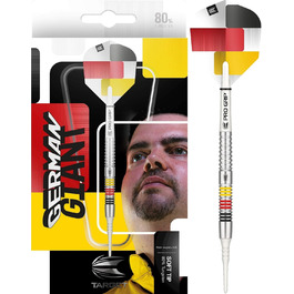 Дротики Target Darts Gabriel Clemens 80% вольфрам, 21 г, м'який наконечник, набір для дартсу