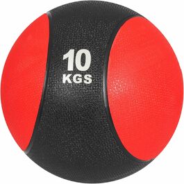 Медбол GORILLA SPORTS гумовий, 1-10 кг, різні кольори, нековзкий, для фітнесу та тренувань