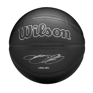 М'яч баскетбольний Wilson NBA Player Evergreen LeBron, розмір 7, чорний