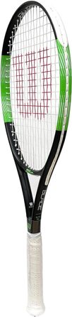 Тенісна ракетка Wilson Blade Elite 105 для дорослих, чорна/зелена/біла, розмір ручки 3 (4 3/8 дюйма)