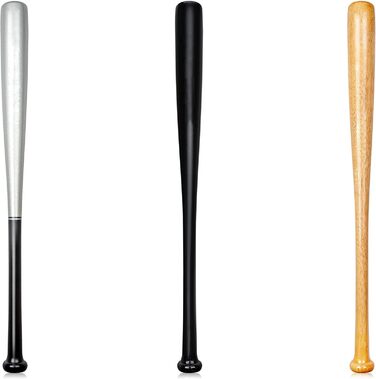 Біта для бейсболу Redfield з масиву дерева (76 см) - екологічна, чорна або натуральна