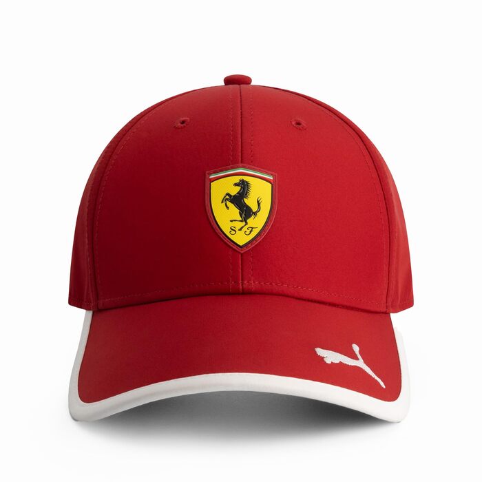 Кепка PUMA Scuderia Ferrari F1 дитяча червона з логотипом - бейсболка