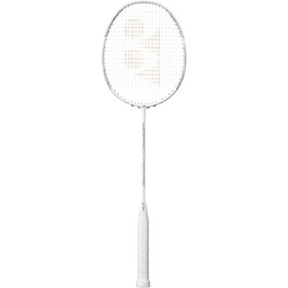 Бадмінтонна ракетка YONEX Nanoray 10F Hi-Flex, попередньо натягнута, біла