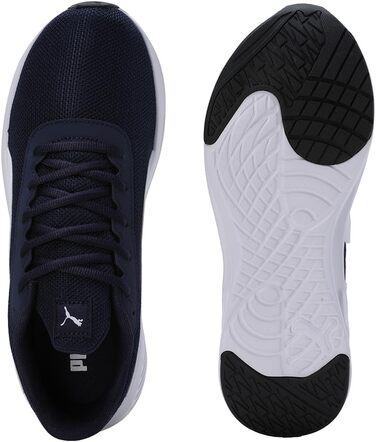 Кросівки для бігу PUMA Night Runner V2 (Чорний, Білий, Navy, Білий) 44.5 EU