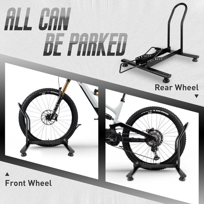 Підставка для велосипедів з металу, регульована, на 2 велосипеда - Professional, стабільна, для MTB, E-bike, шосе