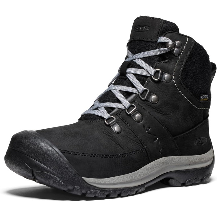 Черевики зимові KEEN Kaci 3 Mid Waterproof, жіночі, 39 EU, чорний/сталево-сірий