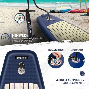 Надувний SUP-борд Portal Stand Up Paddle Board 10'6