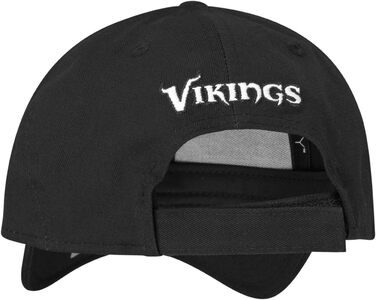 Кепка New Era 9Forty Adjustable NFL - Чорно-Біла, Minnesota Vikings