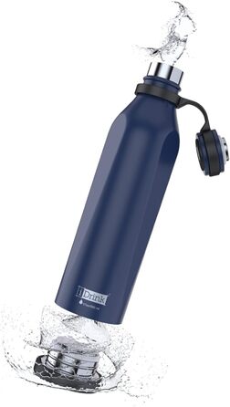 Термобутилка IDRINK® b-evo BRUNELLESCHI, 500 мл, потрійна ізоляція, нержавіюча сталь, подвійна кришка