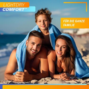 LightDry® Original: Спортивне рушник з мікрофібри для подорожей та спорту - швидковисихаюче, антибактеріальне (60x30 см, лайм)