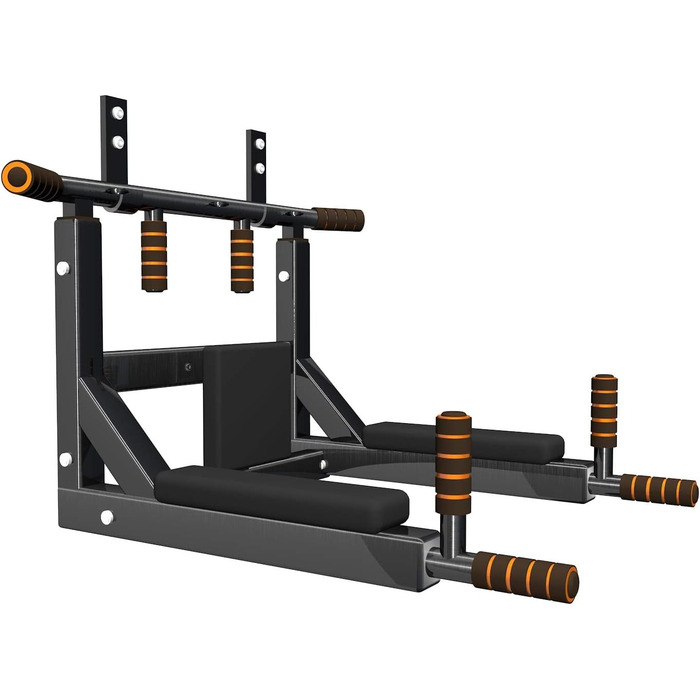 MAXSTRENGTH настінний турнік для підтягувань, фітнесу, домашніх тренувань, спортзалу, з гачками для TRX, міцне кріплення