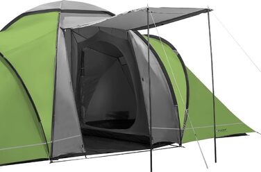 Намет Portal Outdoors Beta 6: просторий 2-кімнатний зелений намет з сумкою для зберігання