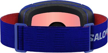 Дитячі сонцезахисні окуляри Salomon Lumi для катання на лижах та сноуборді, чорні, універсальний розмір (RACE BLUE)