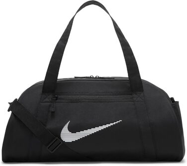 Сумка для спорту Nike Gym Club чорна/біла, універсальний розмір