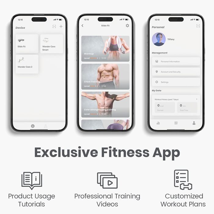 Ролер для пресу Wonder Core Slide Fit з 4 колесами, автоматичний відкат, тренажер для пресу, фітнес-ролер Heroboard з наколінниками (зелений)
