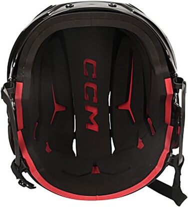 Хокейний шолом CCM Tacks 70 Combo Senior чорний