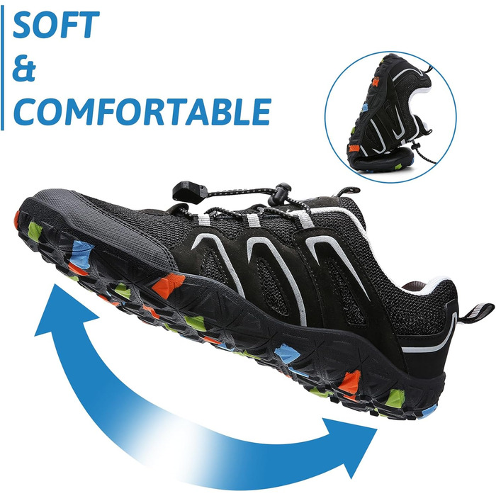 Дитячі трекінгові черевики Littleplum для хлопчиків. Зручні, дихаючі, антиковзкі, для хайкінгу та трейлраннінгу. Кольори: темно-синій, зелений, чорний, сірий. Розмір 37 EU