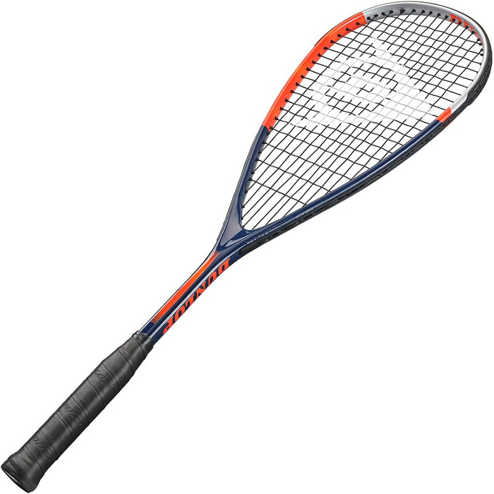Тенісна ракетка DUNLOP Tristorm універсальна, темно-синя/помаранчева/срібляста