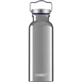 SIGG Алюмінієва пляшка для води, оригінальна, кліматично нейтральна, підходить для газованих напоїв, не протікає, легка, без BPA, 0,5/0,75 л