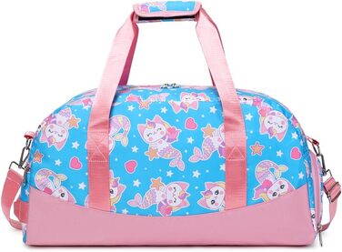 Спортивна сумка Kinder з відділенням для взуття, водонепроникна, для плавання (Русалка)