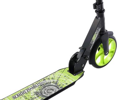Самокат STAR SCOOTER алюмінієвий для дітей та дорослих, 205 мм колеса, для міста, для хлопчиків і дівчат від 6 років
