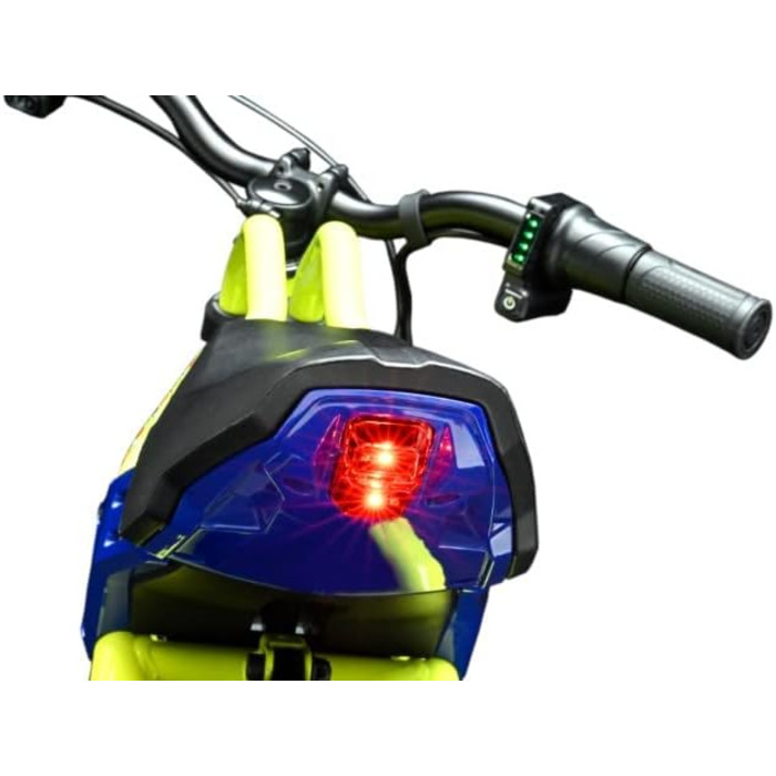 Дитячий електровелосипед VR46 Kid Moto-X 16 дюймів, 150 Вт, 125 Вт·год, з підвіскою, 8 км автономії