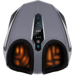 Масажер для ніг Miko Shiatsu з функцією глибокого масажу та підігрівом. Знімає біль при фасціїті. Підходить для розміру ноги до 47.