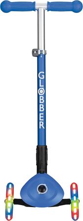 Дитячий самокат GLOBBER Primo Foldable Lights, 3-колісний, LED колеса, регульована висота, колеса 120/80 мм, ABEC 5