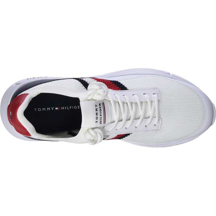 Кросівки Tommy Hilfiger Premium Lightweight Runner Knit для чоловіків (45 EU, Білий)