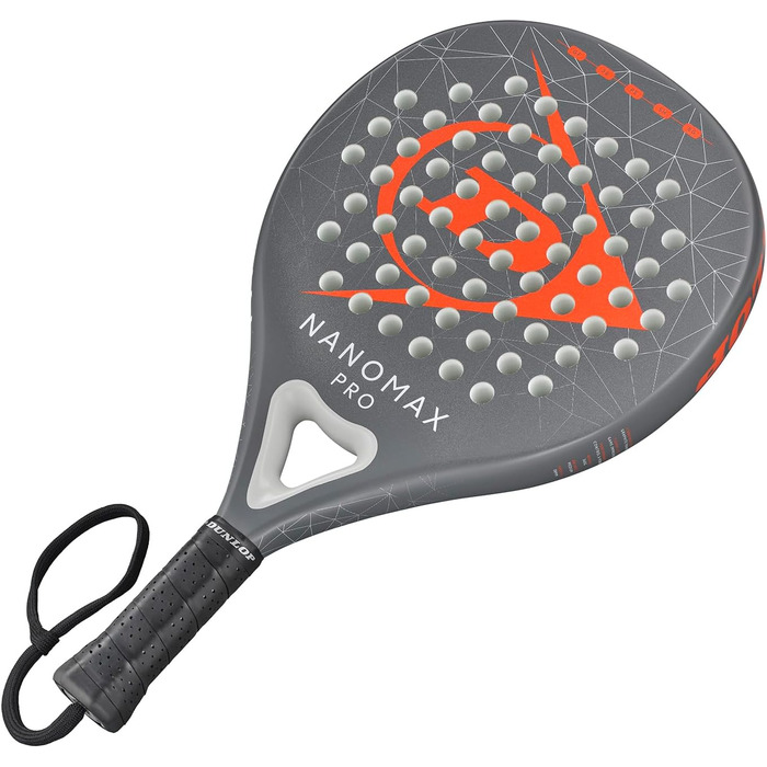 Ракетка для падел Dunlop Nanomax Hybrid Pro: Графітовий каркас, середній баланс