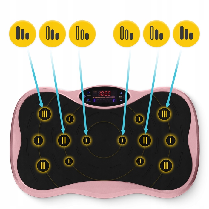 Вібраційна платформа 4FIZJO 250 Вт Bluetooth, 5 програм, ULTRA+