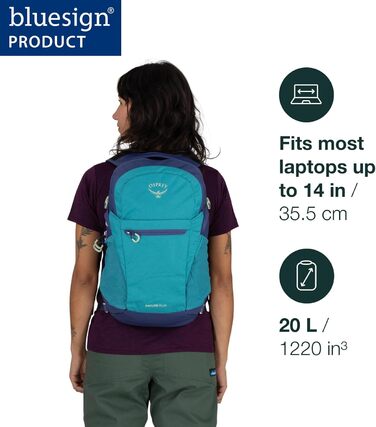 Рюкзак Osprey Daylite Plus для міста та подорожей, універсальний, легкий, 20 л