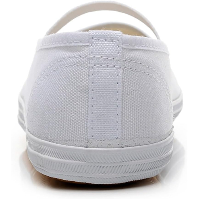 Жіноче взуття для бойових мистецтв: тай-чі, кунг-фу. Легкі повсякденні кеди з канвасу для тренувань. Розмір 42 EU, білий колір
