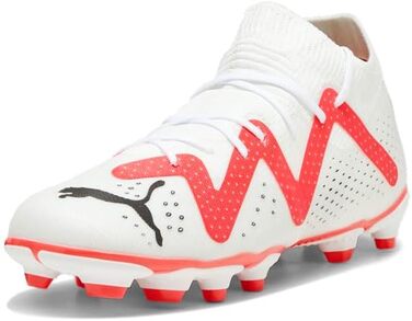 Дитячі футбольні бутси PUMA Future Match FG/AG Jr – біло-чорний, 28 EU